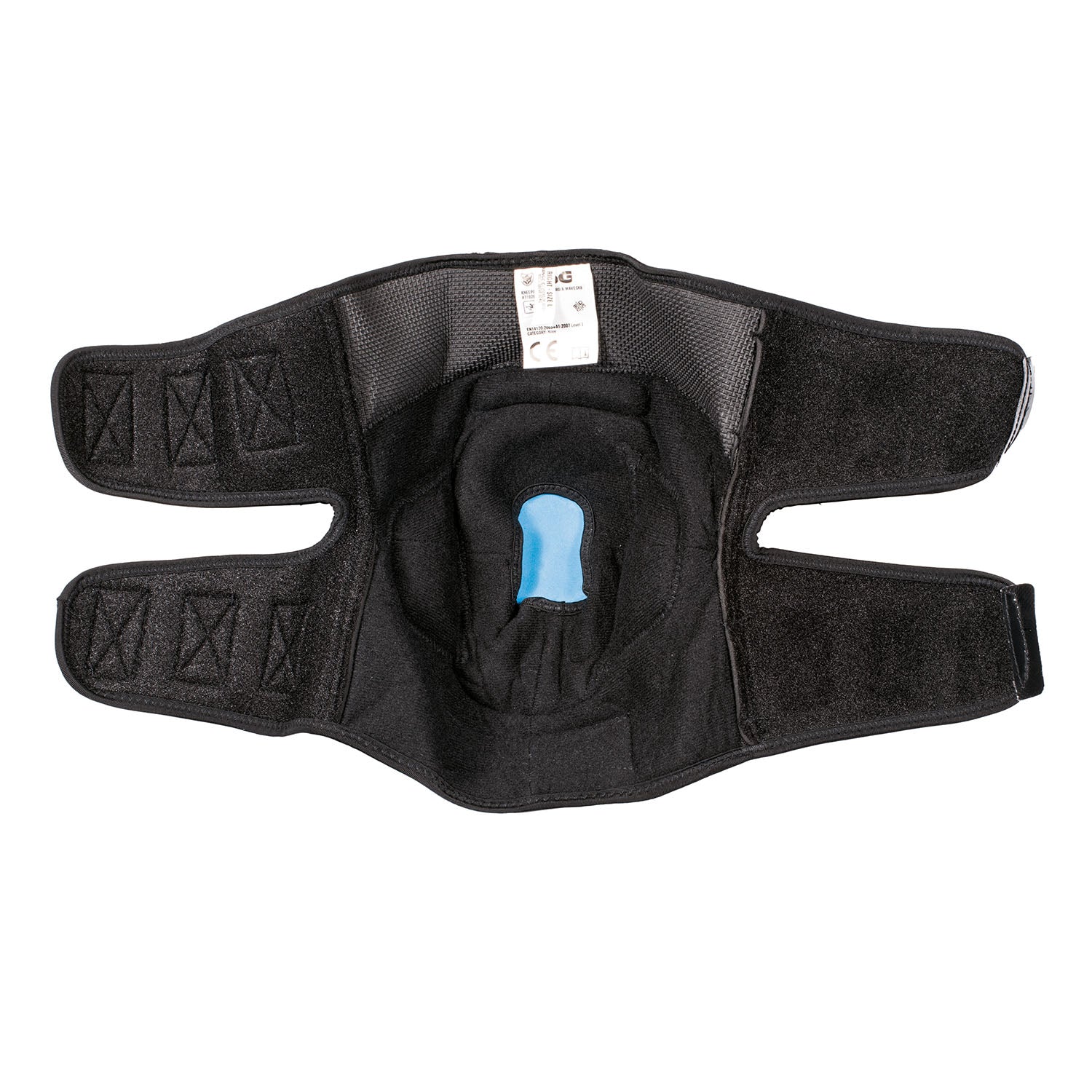 Black TSG Kneepad Wavesk8 A skate protective knee pads by ZEITBIKE, designed for skateboarding safety.