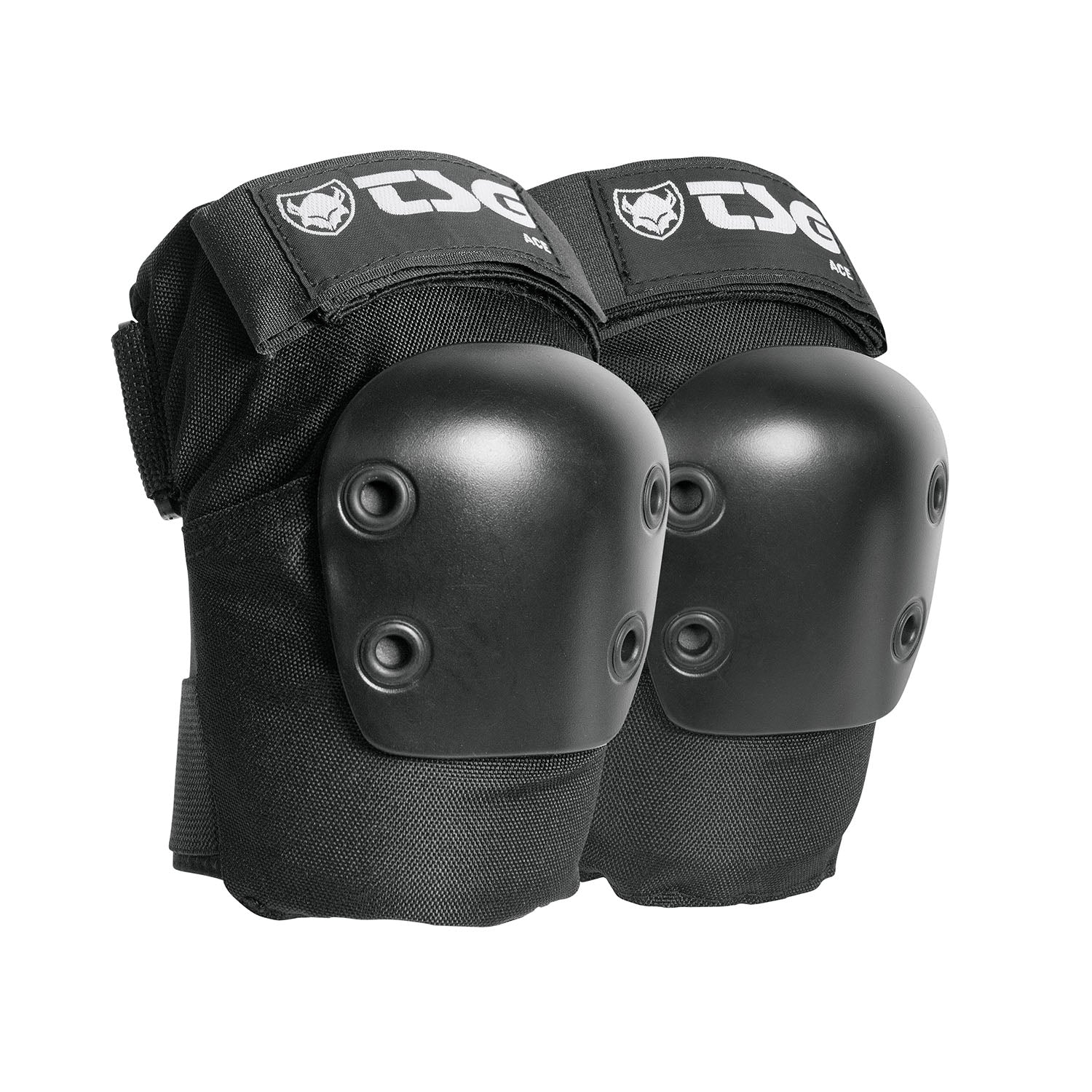 Black TSG Elbowpad Ace skate protective pad by ZEITBIKE, designed for elbow protection during skateboarding activities