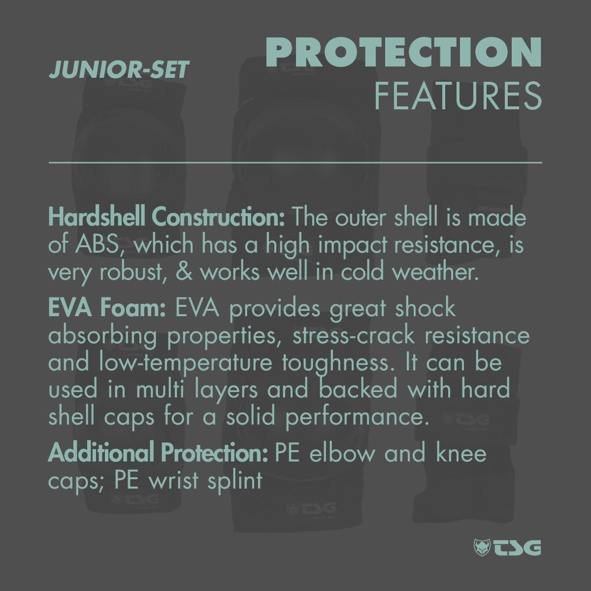 TSG - Junior-Set (Skate Pad Set) - OVERLANDERS Outfitter