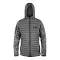 Black TSG insulation jacket by ZEITBIKE, featuring a sleek design and visible zipper details for cold-weather cycling comfort.