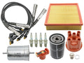GoWesty Complete Tune-Up Bundle for Early Vanagon, featuring essential engine parts and tools for maintaining vintage Volkswagen vans.