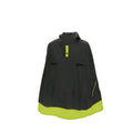 ZEITBIKE Tucano Urbano Garibalina Plus bicycle rain cape in Airborne Green, waterproof and lightweight for cycling in wet weather.