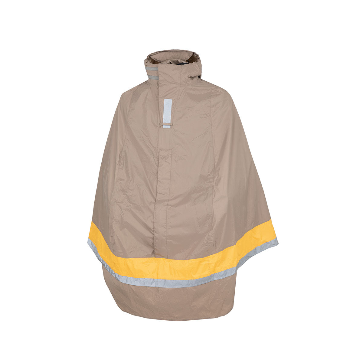 Tucano Urbano Garibalina Opossum dove-grey bicycle rain cape by ZEITBIKE, waterproof outerwear for cycling in wet weather.