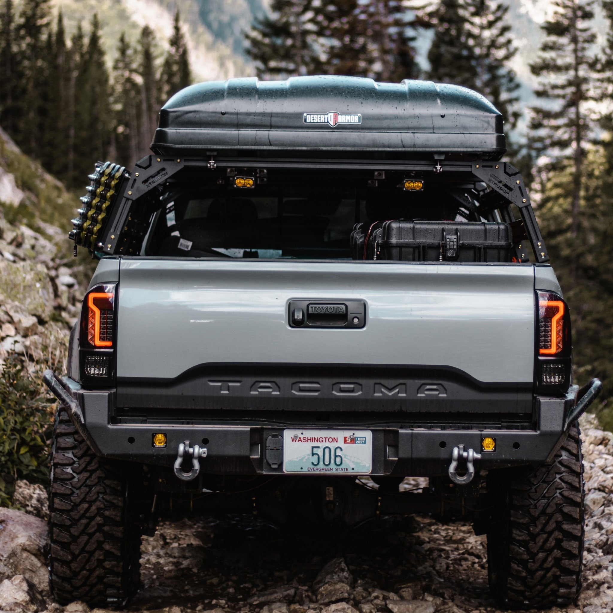 Toyota Tacoma Pre-configured XTR1 Bed Rack - OVERLANDERS Outfitter