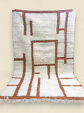 Tafenzut Abstract Berber Rug – Handmade Moroccan Wool Decor - We The Collective