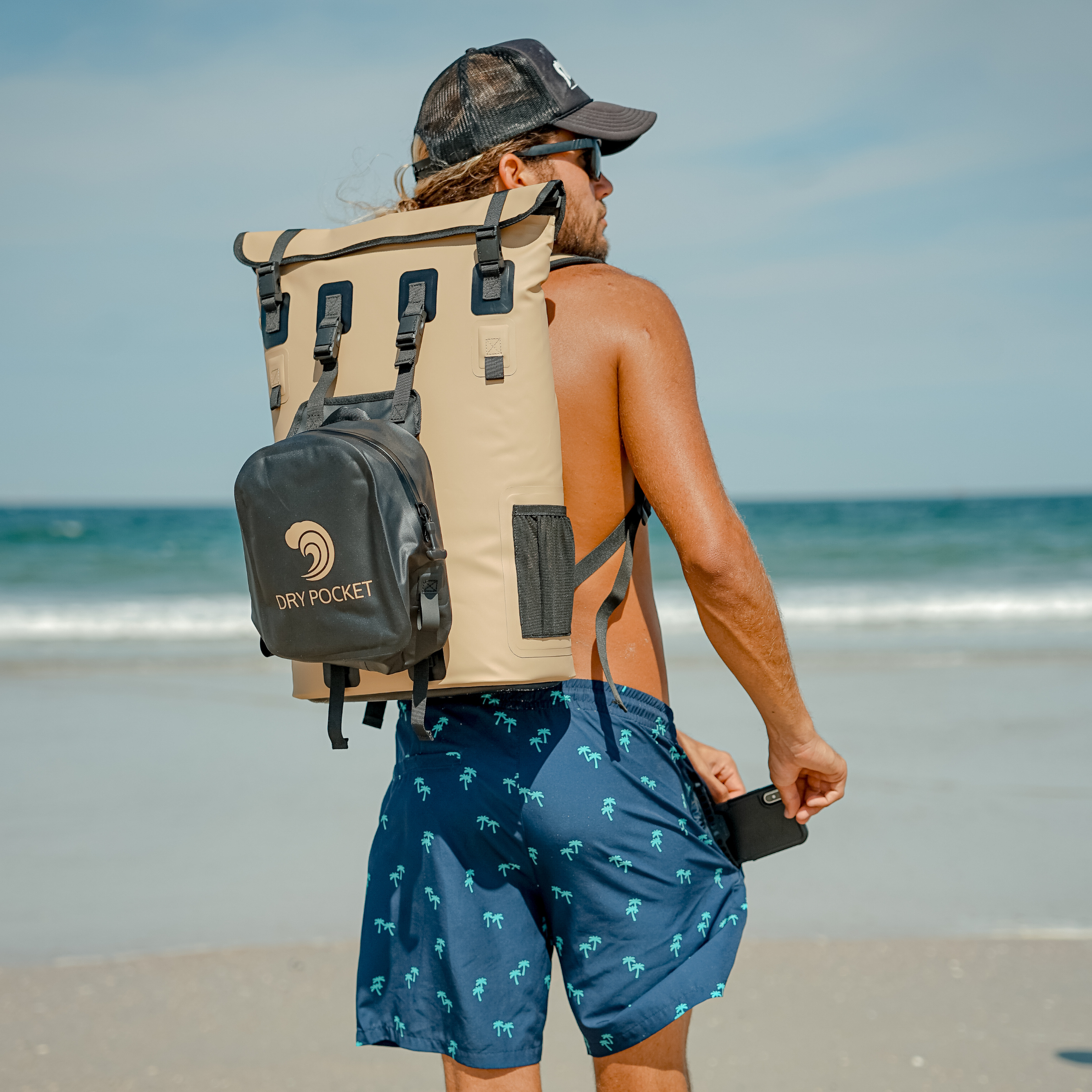 Waterproof Floating Backpack Cooler With Dry Bag - We The Collective