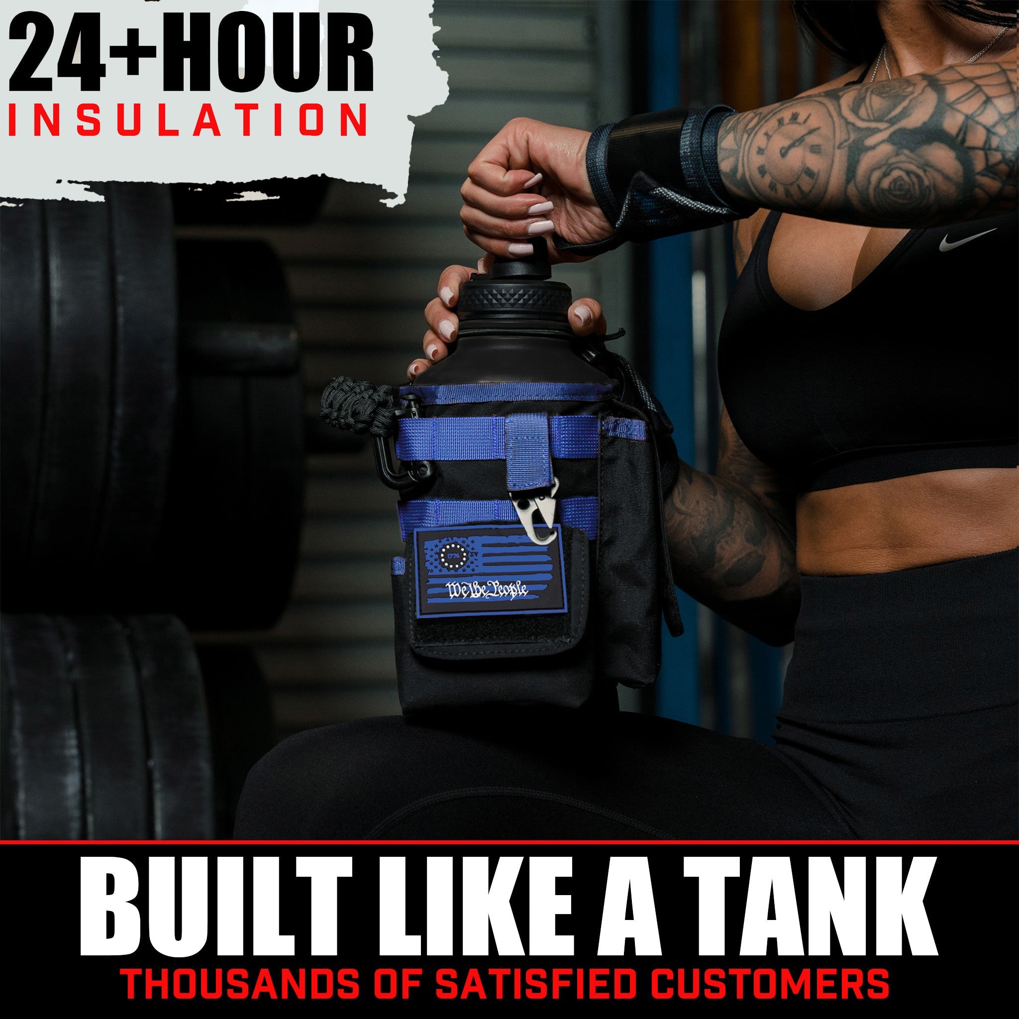 64oz Battle Bottle Water Bottles - We The Collective