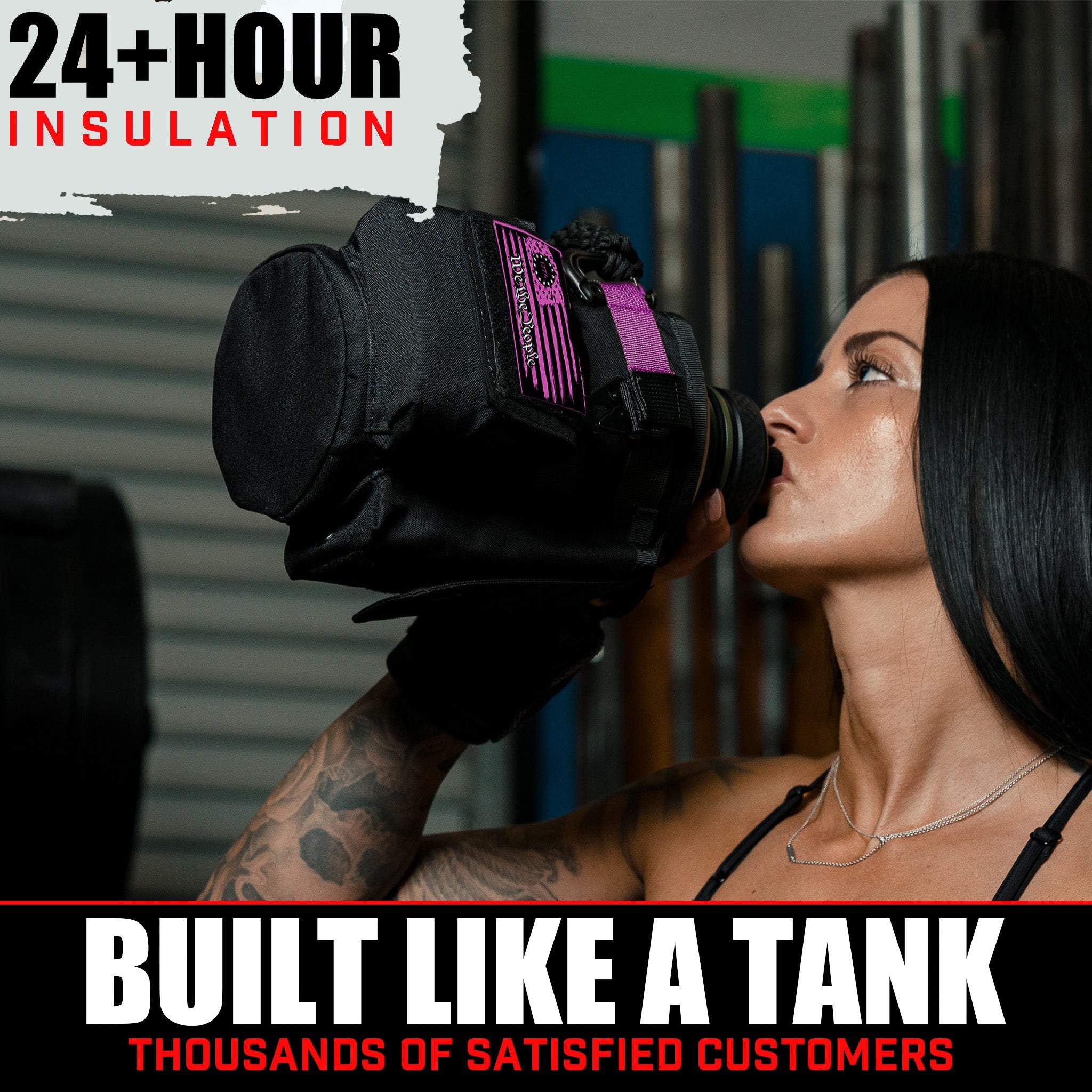 64oz Battle Bottle Water Bottles - We The Collective