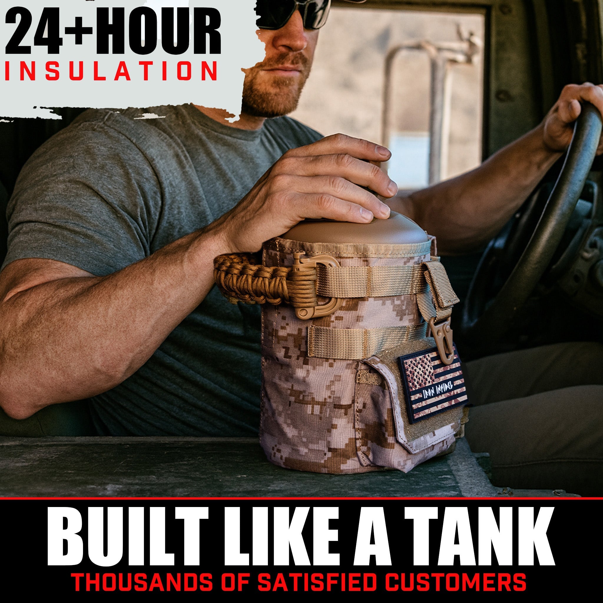 64oz Battle Bottle Water Bottles - We The Collective