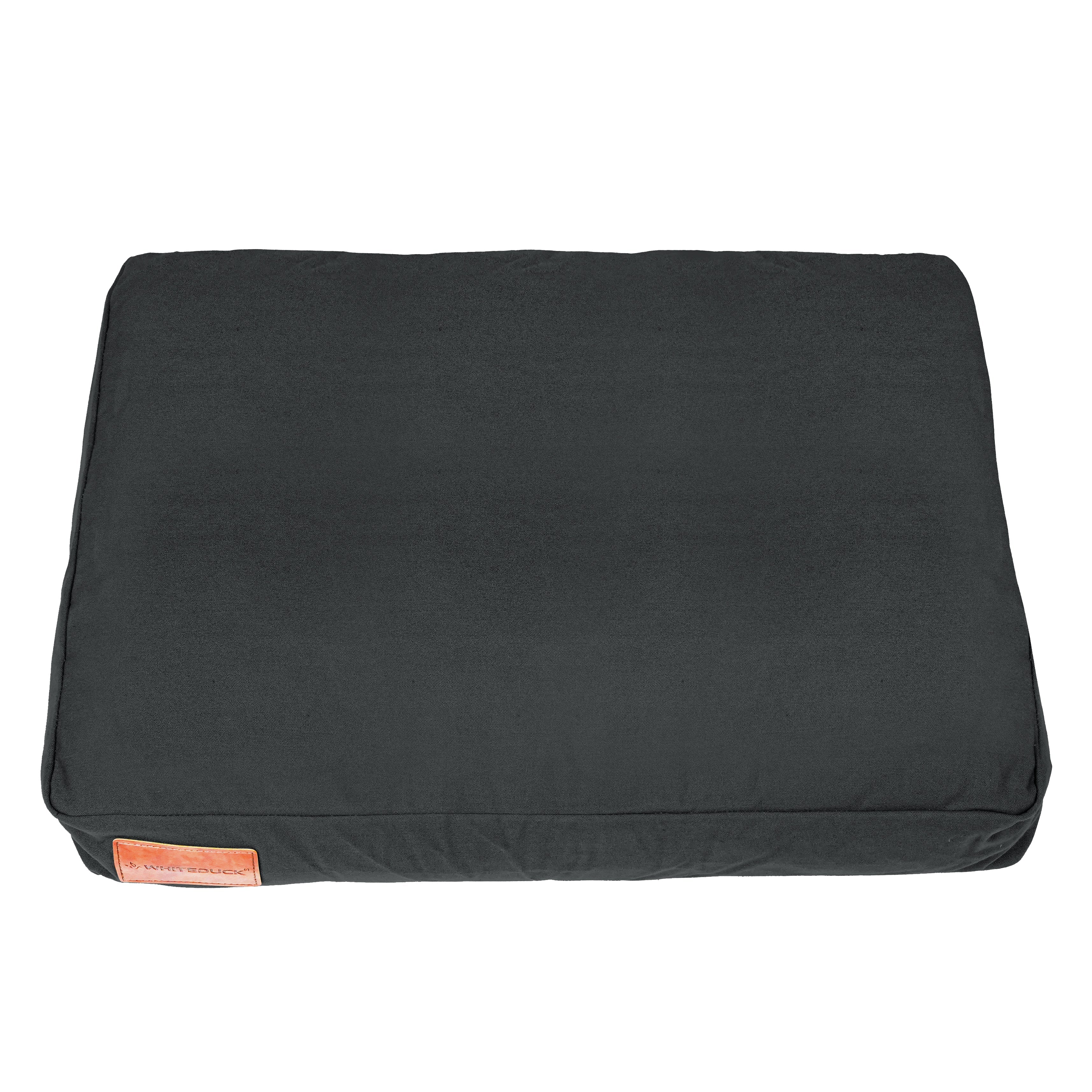 White Duck Outdoors pet bed featuring a comfortable, cushioned dog bed with a cozy fabric cover and raised edges for canine comfort.