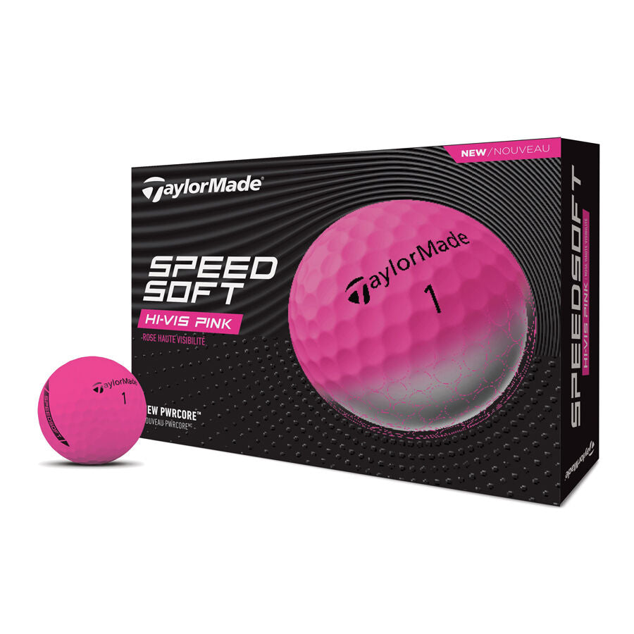 TaylorMade SpeedSoft Pink Golf Balls - OVERLANDERS Outfitter