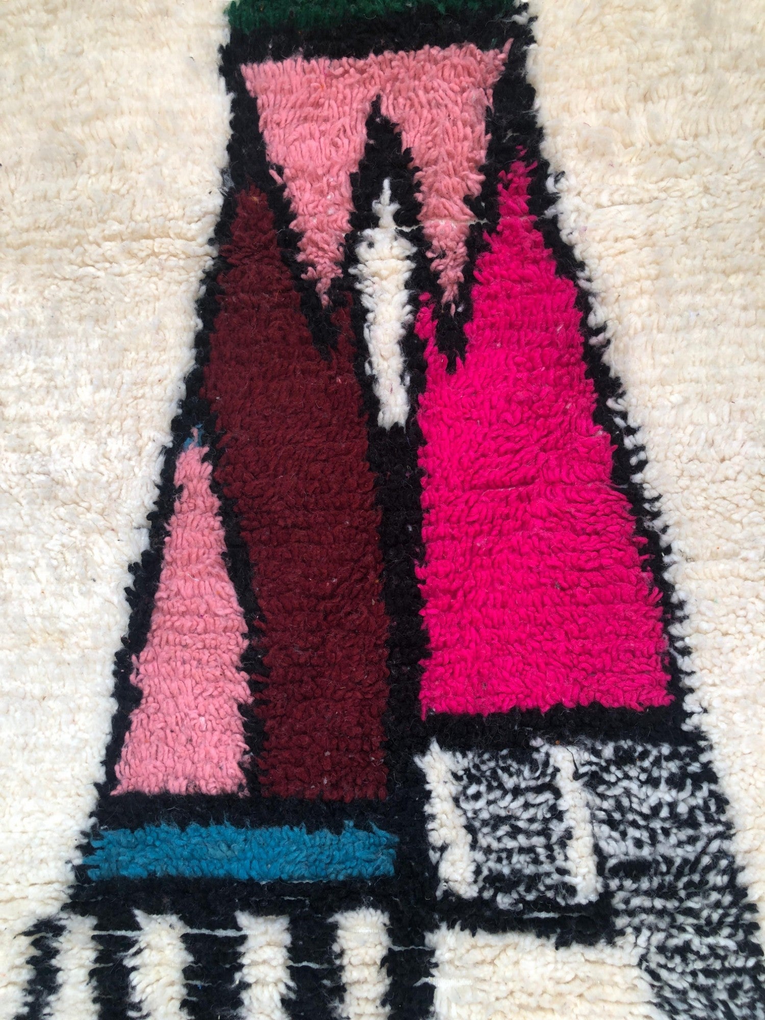 Tazghart Moroccan Rug- Handwoven Moroccan Wool Rug - We The Collective