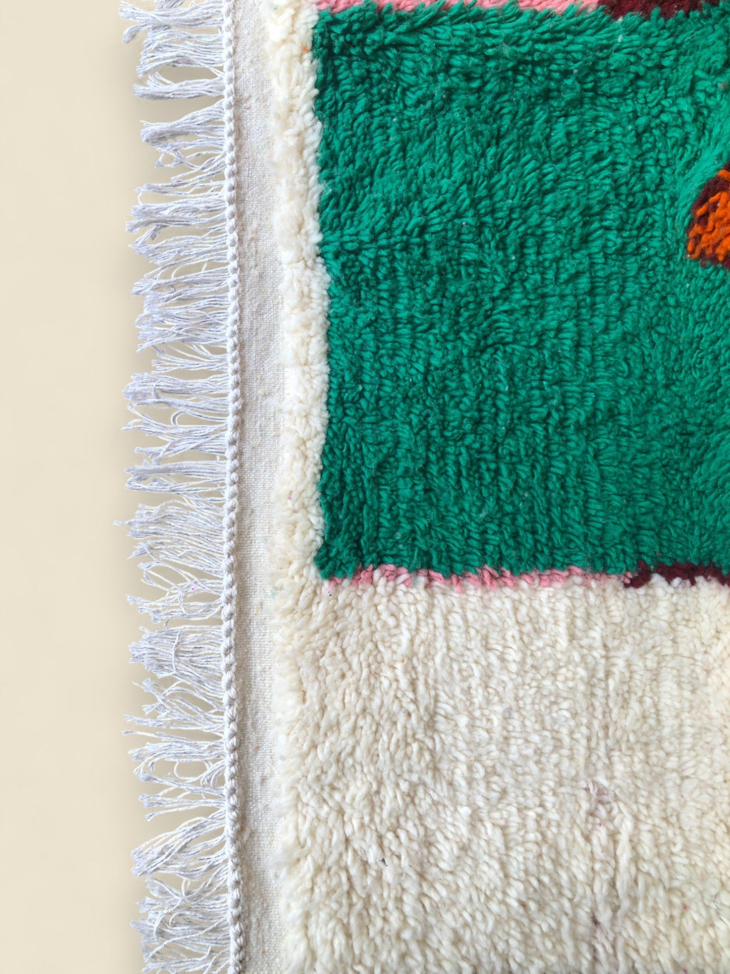 Tazghart Moroccan Rug- Handwoven Moroccan Wool Rug - We The Collective