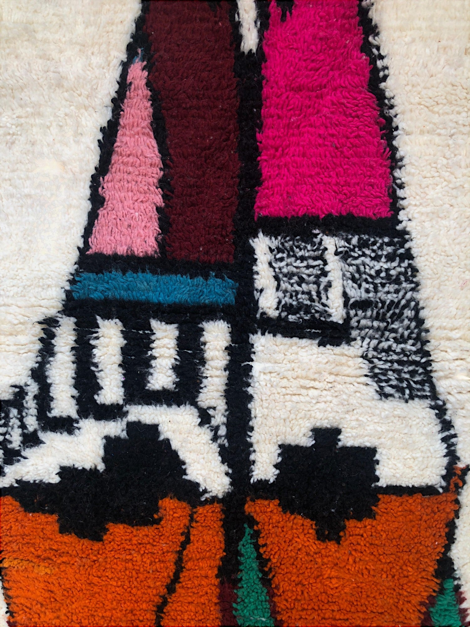 Tazghart Moroccan Rug- Handwoven Moroccan Wool Rug - We The Collective