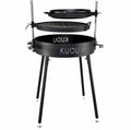 KUDU Open Fire Grill - Adjustable Height Cast Iron & Stainless Steel Grill - We The Collective
