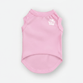 Pink Ridge Runner tank top by The Wild Paw featuring a white logo front design and a casual tee style.