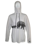 Three Bears Sun Protective Wildlife Graphic Hoodie - OVERLANDERS Outfitter