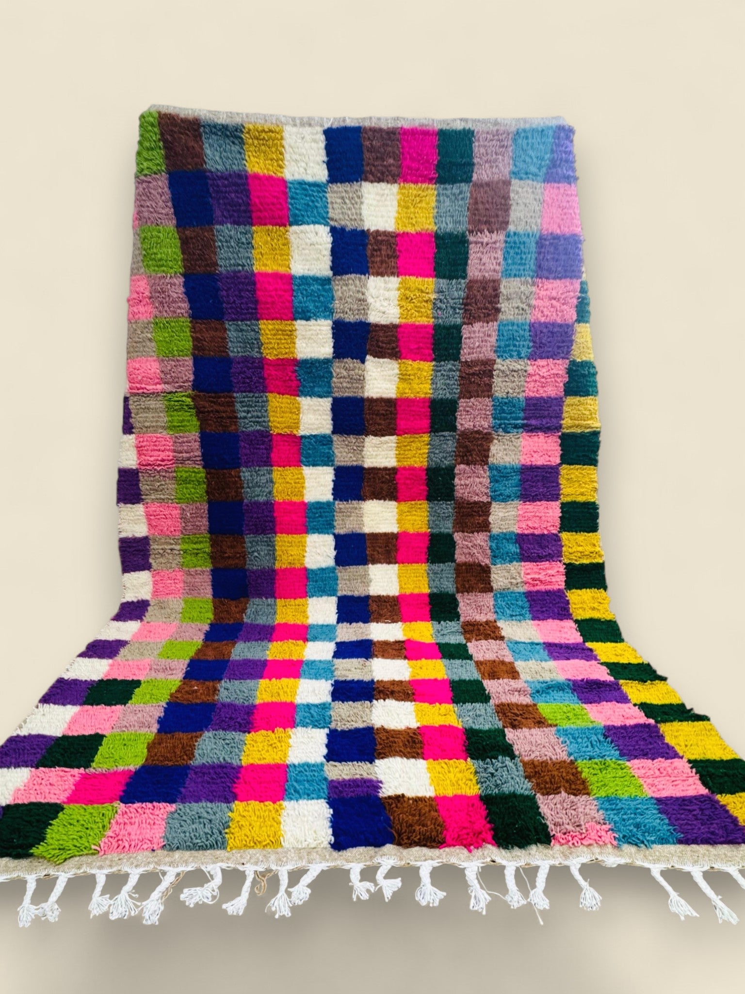 Vibrant Tilawin Rug – Colorful Moroccan Berber Floor Art - We The Collective
