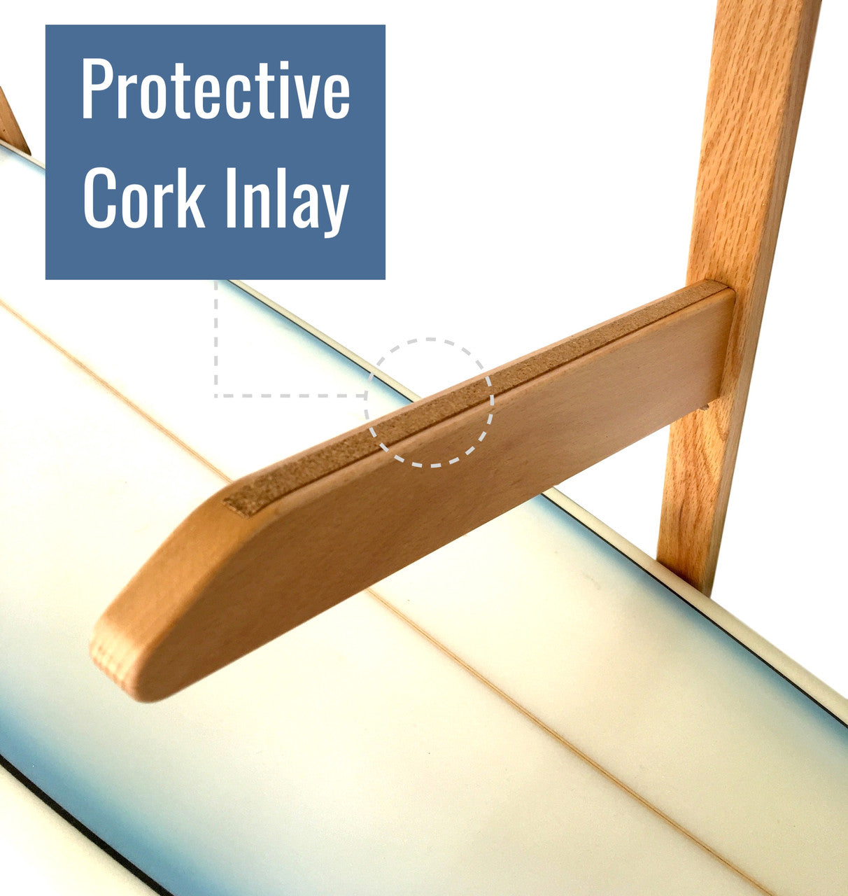 TidyTimber Surfboard Storage Wood Rack | Holds 3 Surfboards - OVERLANDERS Outfitter