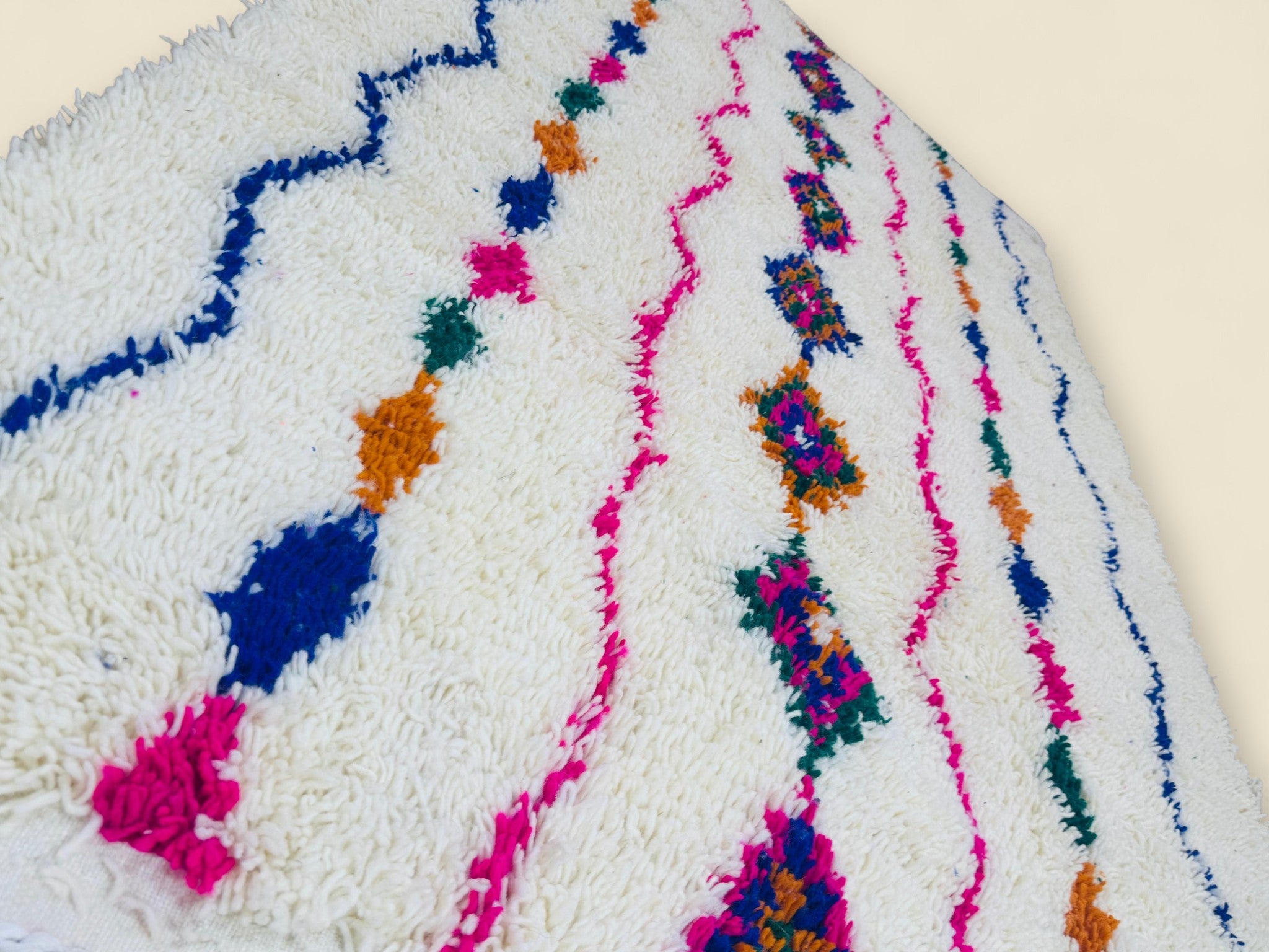 Moroccan Wool Area Rug – Tiziriwen Tribal Design - We The Collective