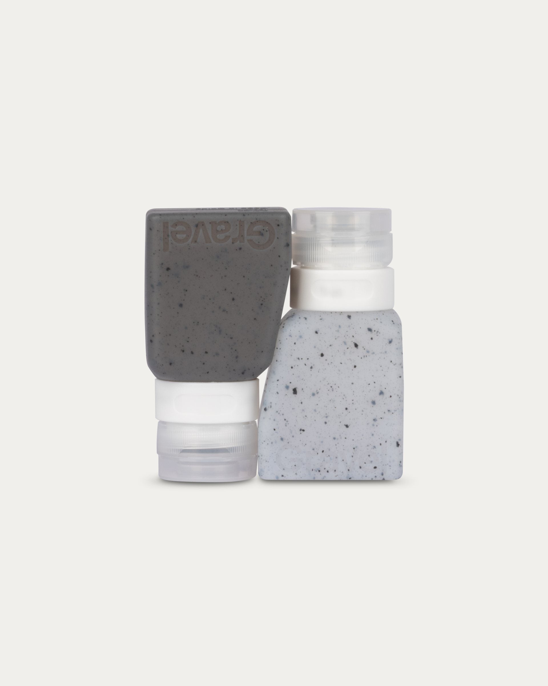 3oz Bottles Two-Pack Clear Gray - OVERLANDERS Outfitter
