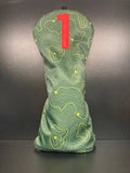 Topographic Golf Greens Headcover - OVERLANDERS Outfitter