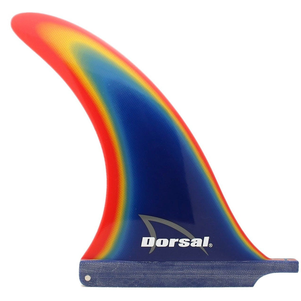 DORSAL Transition Rainbow Blue Fiberglass SUP Surf Longboard Surfboard Fin - OVERLANDERS Outfitter