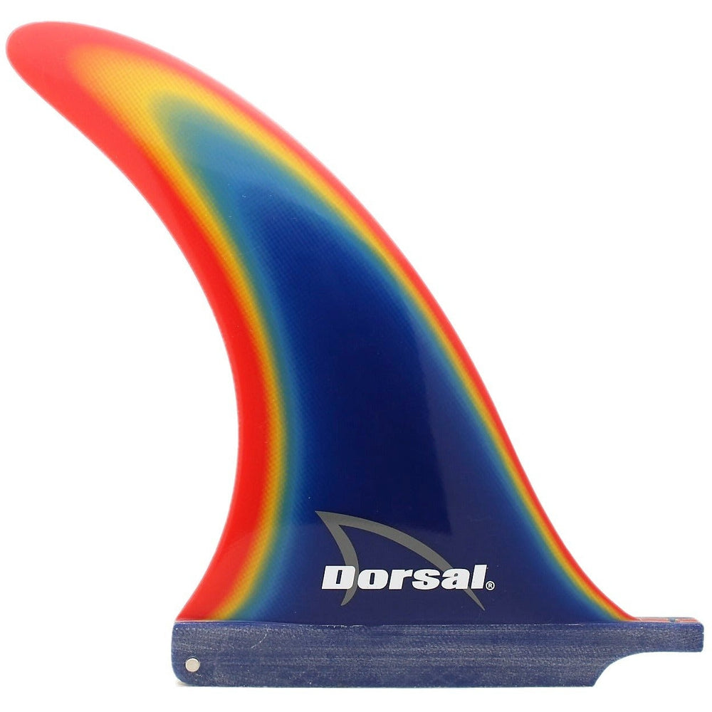 DORSAL Transition Rainbow Blue Fiberglass SUP Surf Longboard Surfboard Fin - OVERLANDERS Outfitter