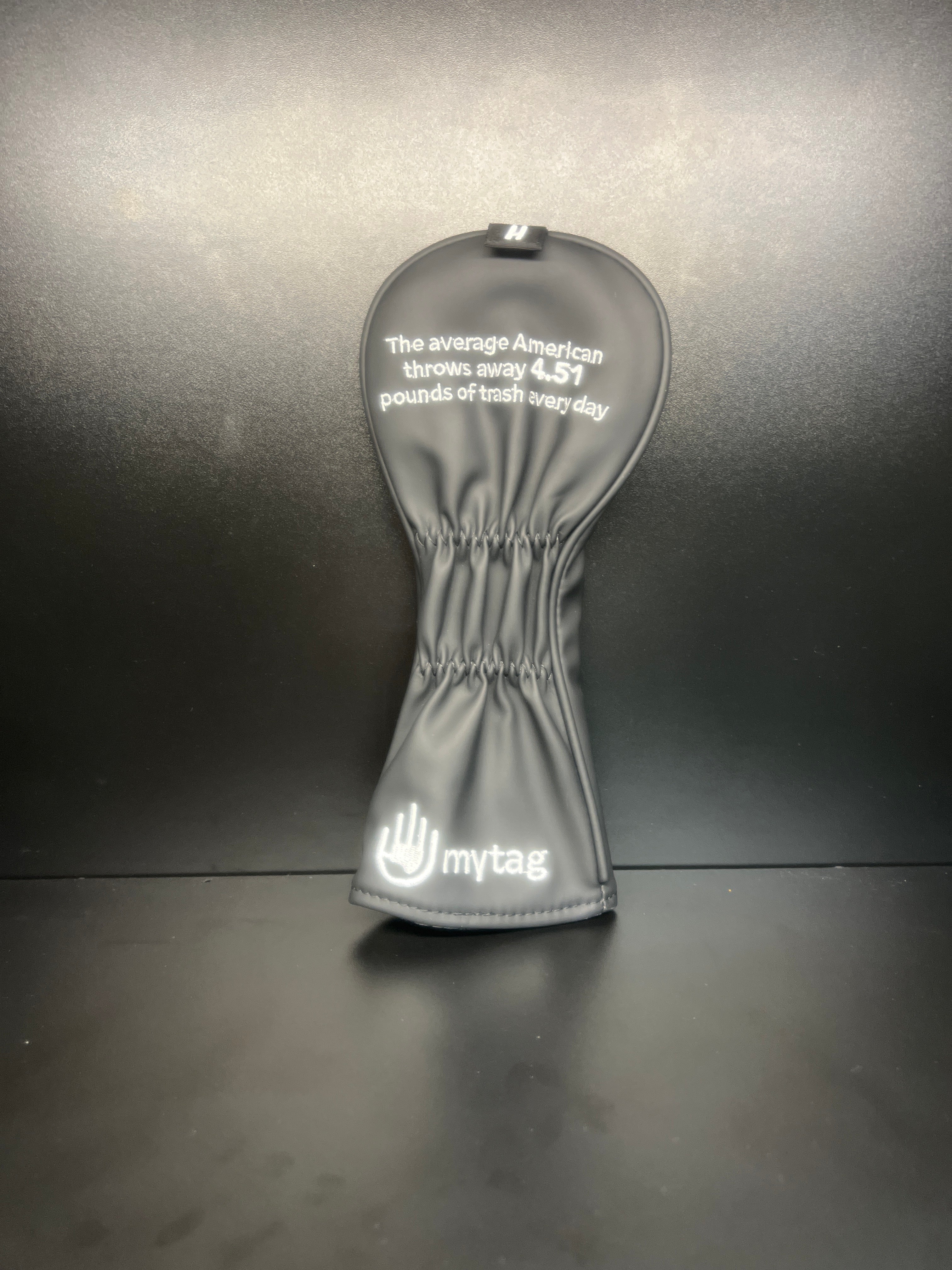 ParWestGolf Trash Club Headcover for golf clubs, featuring a fun, durable design to protect golf club heads.