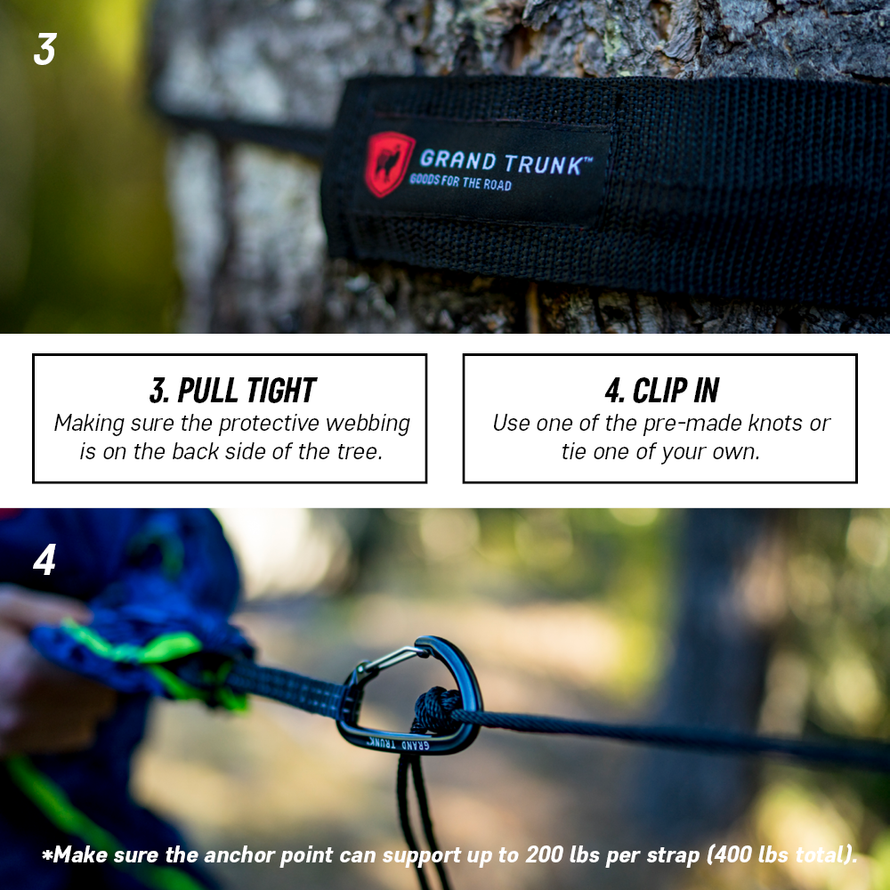 Tree Slings Hammock Hanging Kit - OVERLANDERS Outfitter