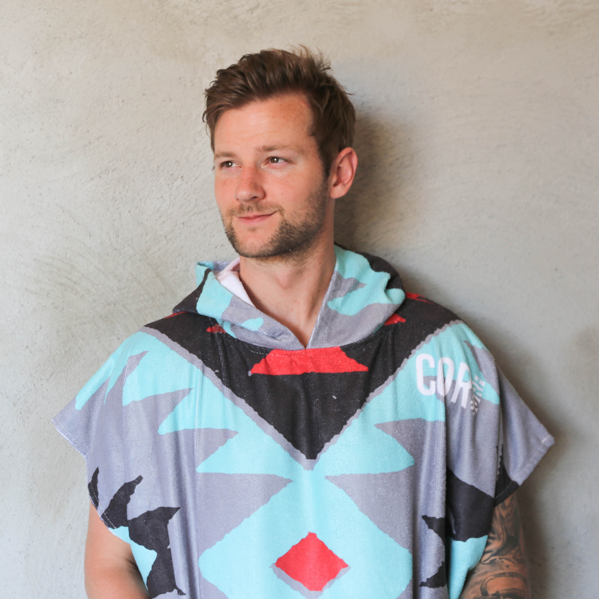 Changing Towel Poncho by COR Surf - Tribal-Tech (Large) - OVERLANDERS Outfitter