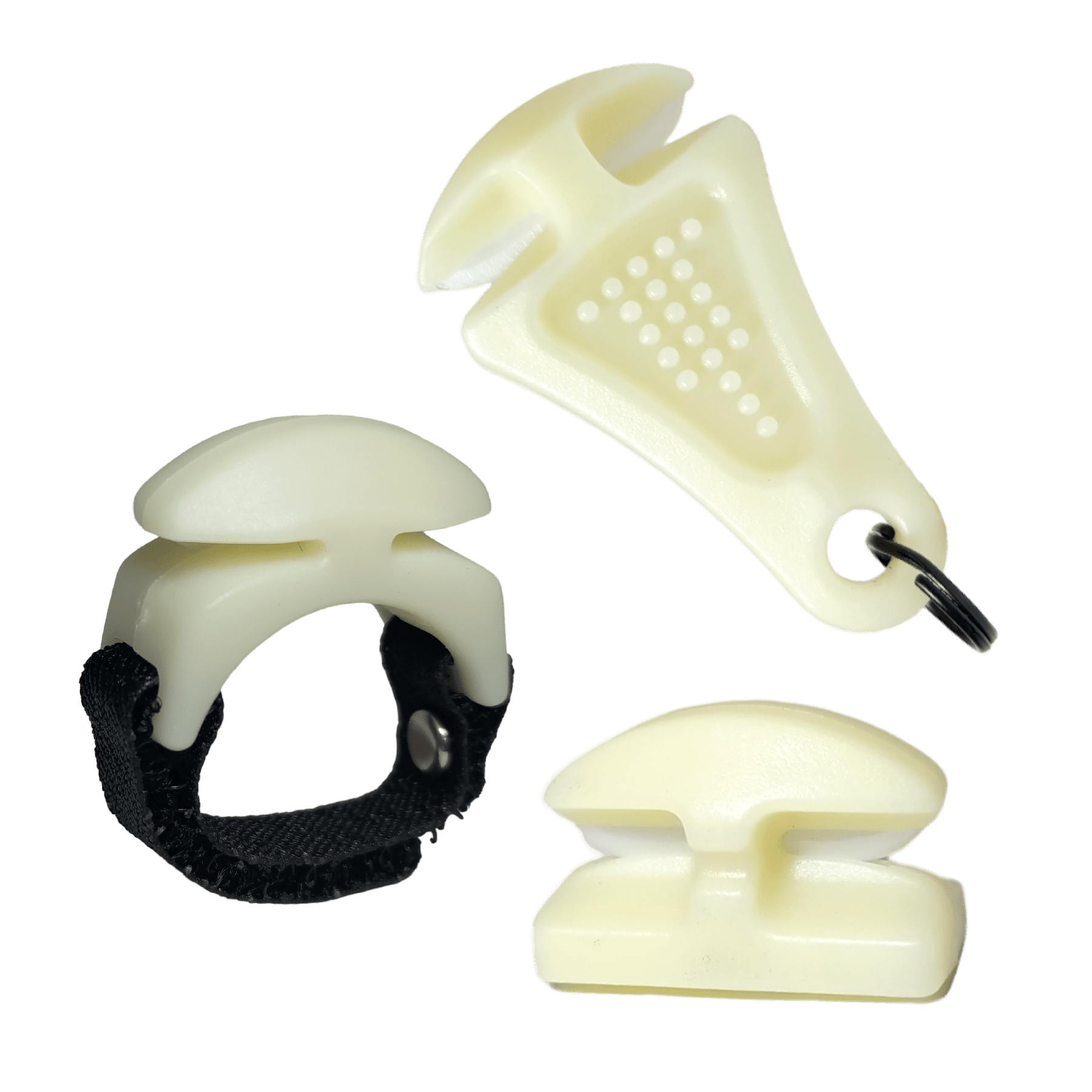 Line Cutterz Triple Play fishing line cutter multi-pack with triple glow-in-the-dark combo cutter tools for fishing enthusiasts