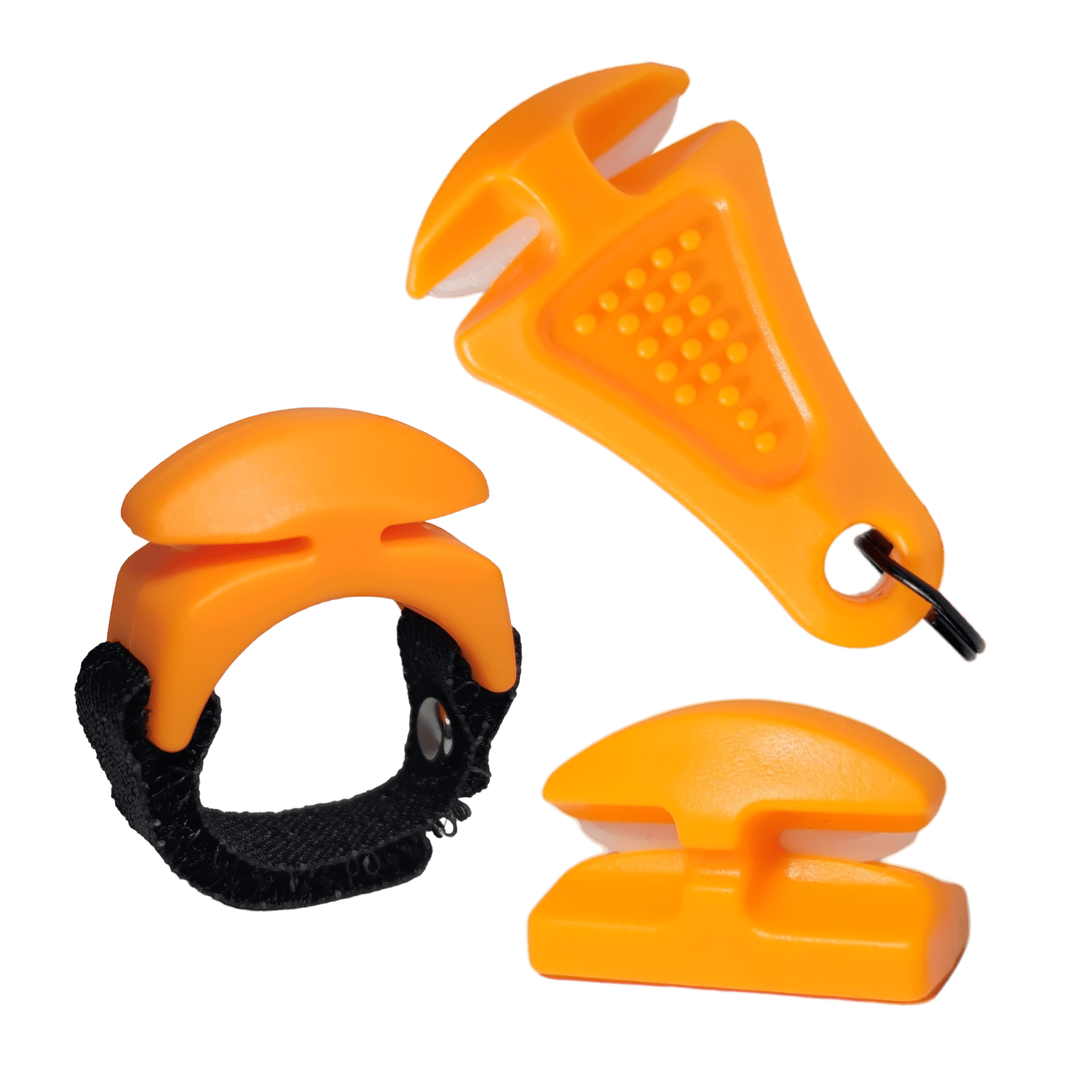 Line Cutterz Triple Play fishing line cutter multi-pack with orange combo cutter, compact and durable for fishing gear.