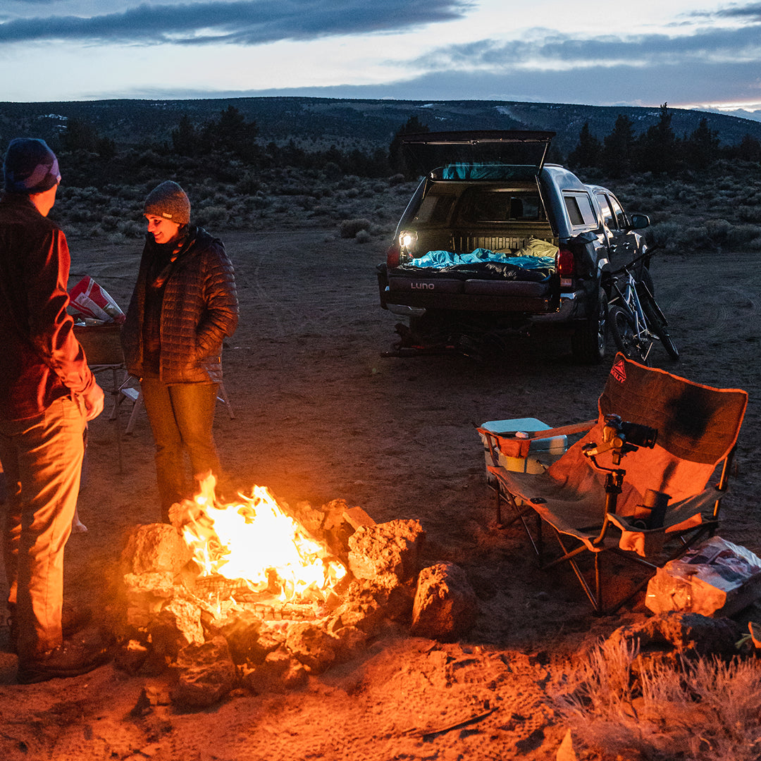 Luno® AIR Truck Bed Mattress in a mid-size 5ft bed, featuring a durable design for comfortable outdoor sleeping.
