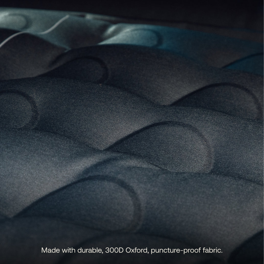 Luno® AIR Truck Bed Mattress designed for full-size 5.5ft truck beds, showcasing a comfortable sleeping surface.