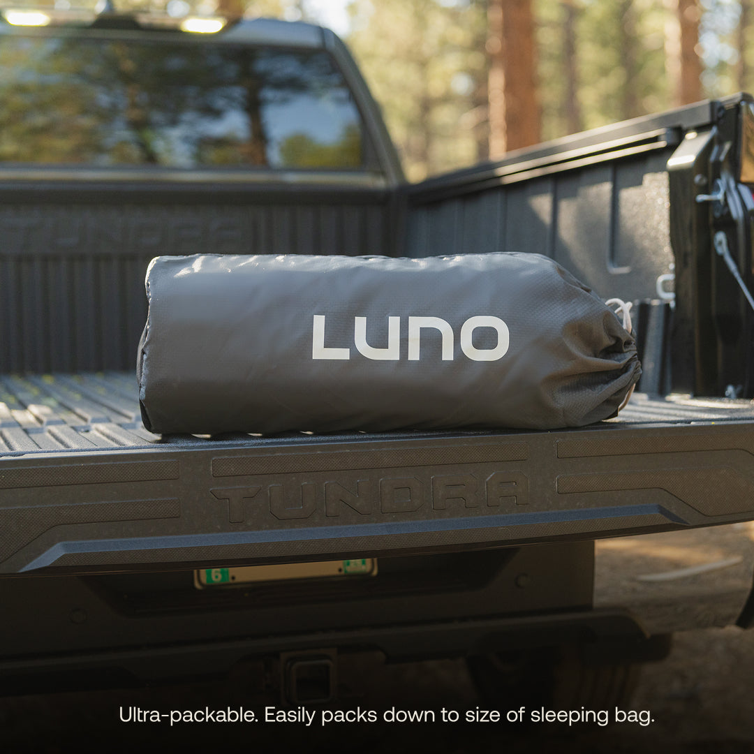 Luno® AIR Truck Bed Mattress in a full size for 6.5ft truck beds, featuring a durable and comfortable design.