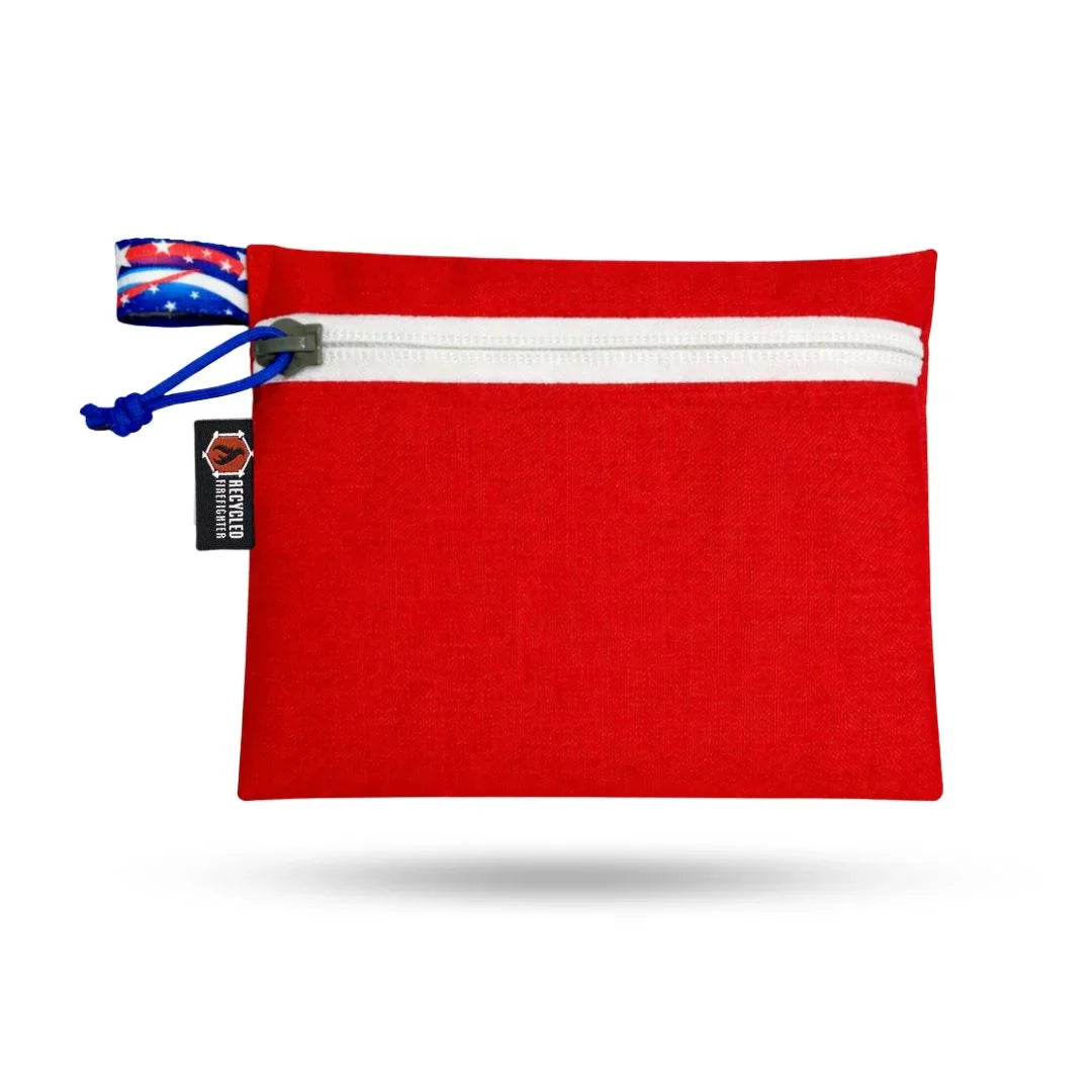 Large Recycled Firefighter Truckie bag made with durable Cordura and American-made recycled materials, featuring a rugged design.