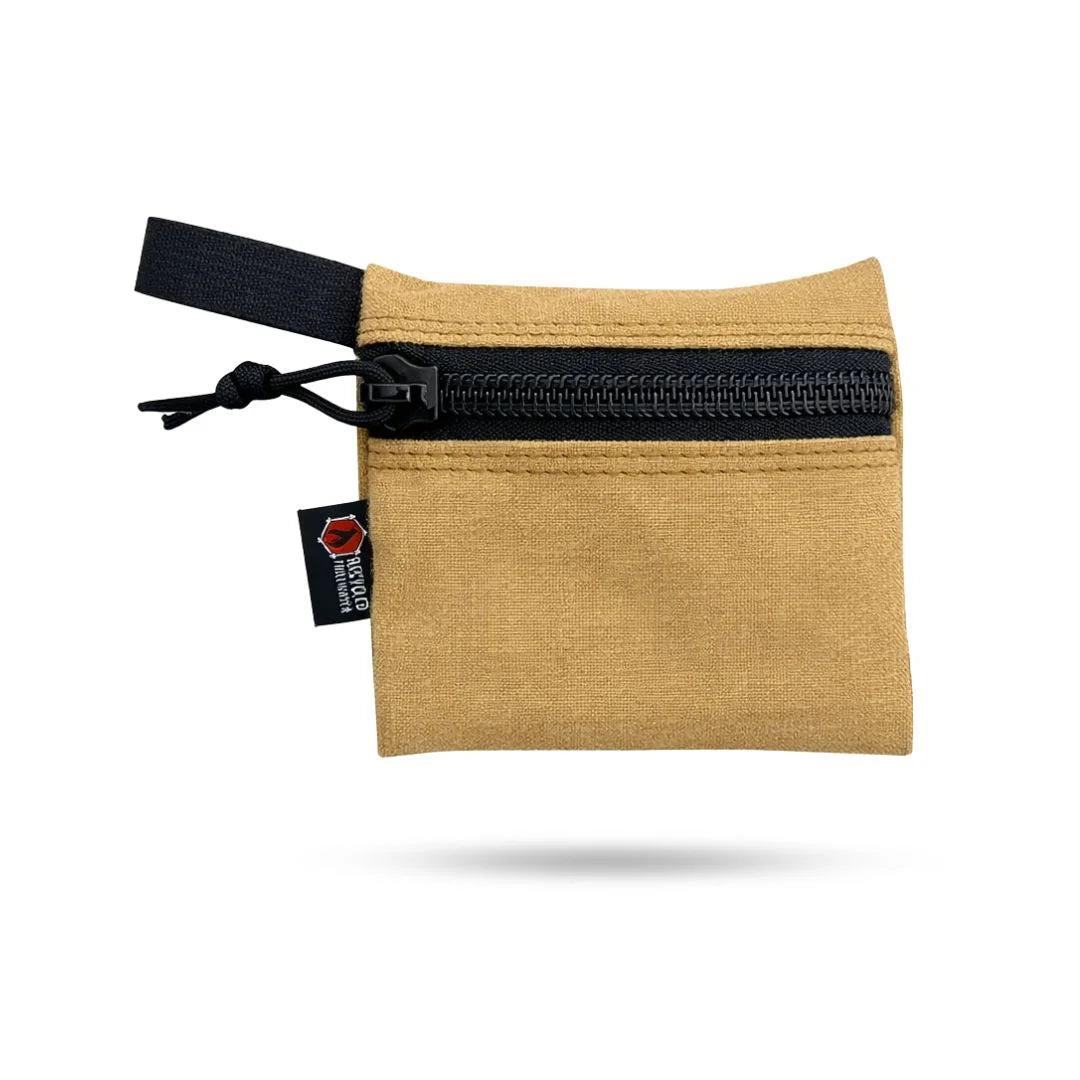 Recycled Firefighter Truckie Small firefighter bunker gear bag in brown and black, made from recycled materials.