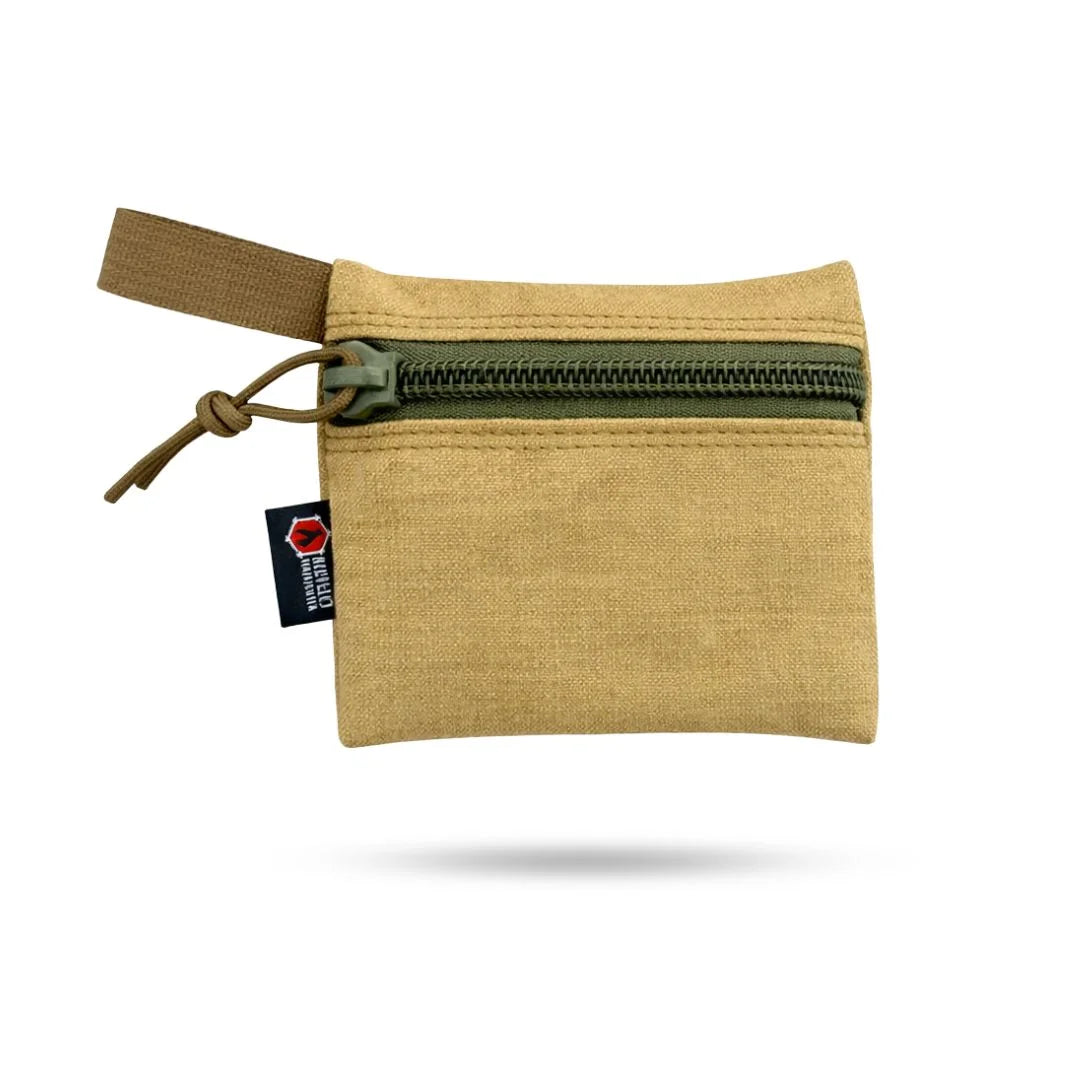 Recycled Firefighter Truckie Small in brown and olive drab bunker gear, featuring reflective strips and durable fabric for firefighting.