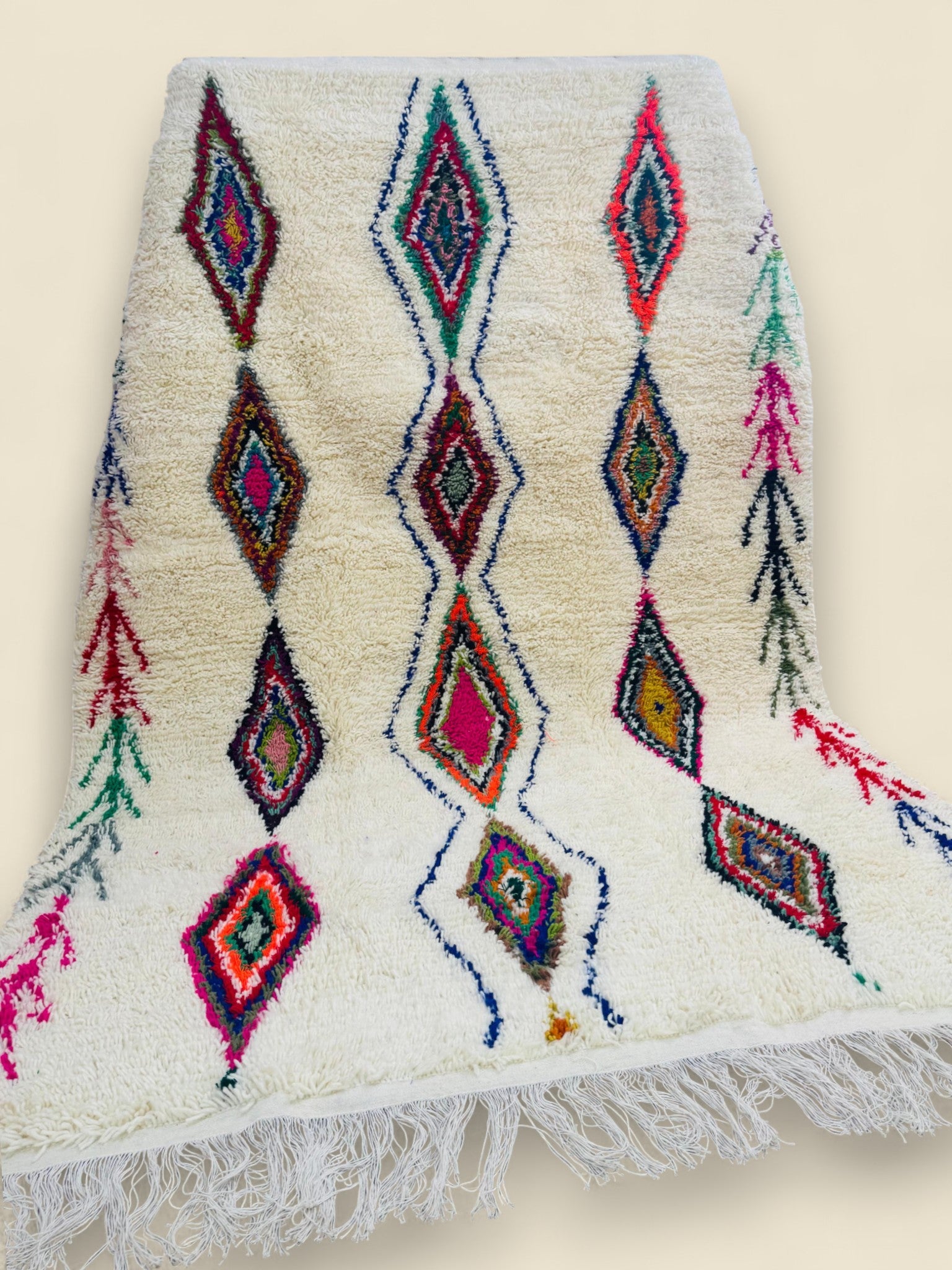 Handmade Tura Berber Rug – Bohemian Berber Style - We The Collective