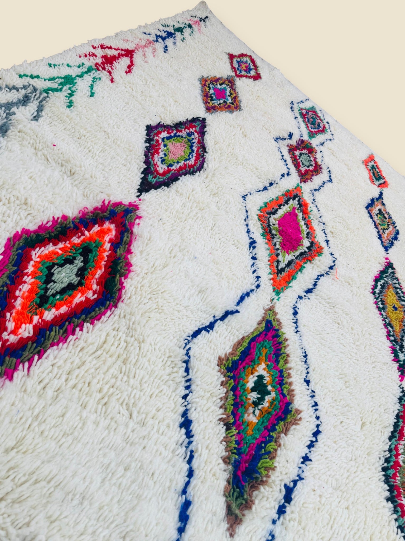 Handmade Tura Berber Rug – Bohemian Berber Style - We The Collective