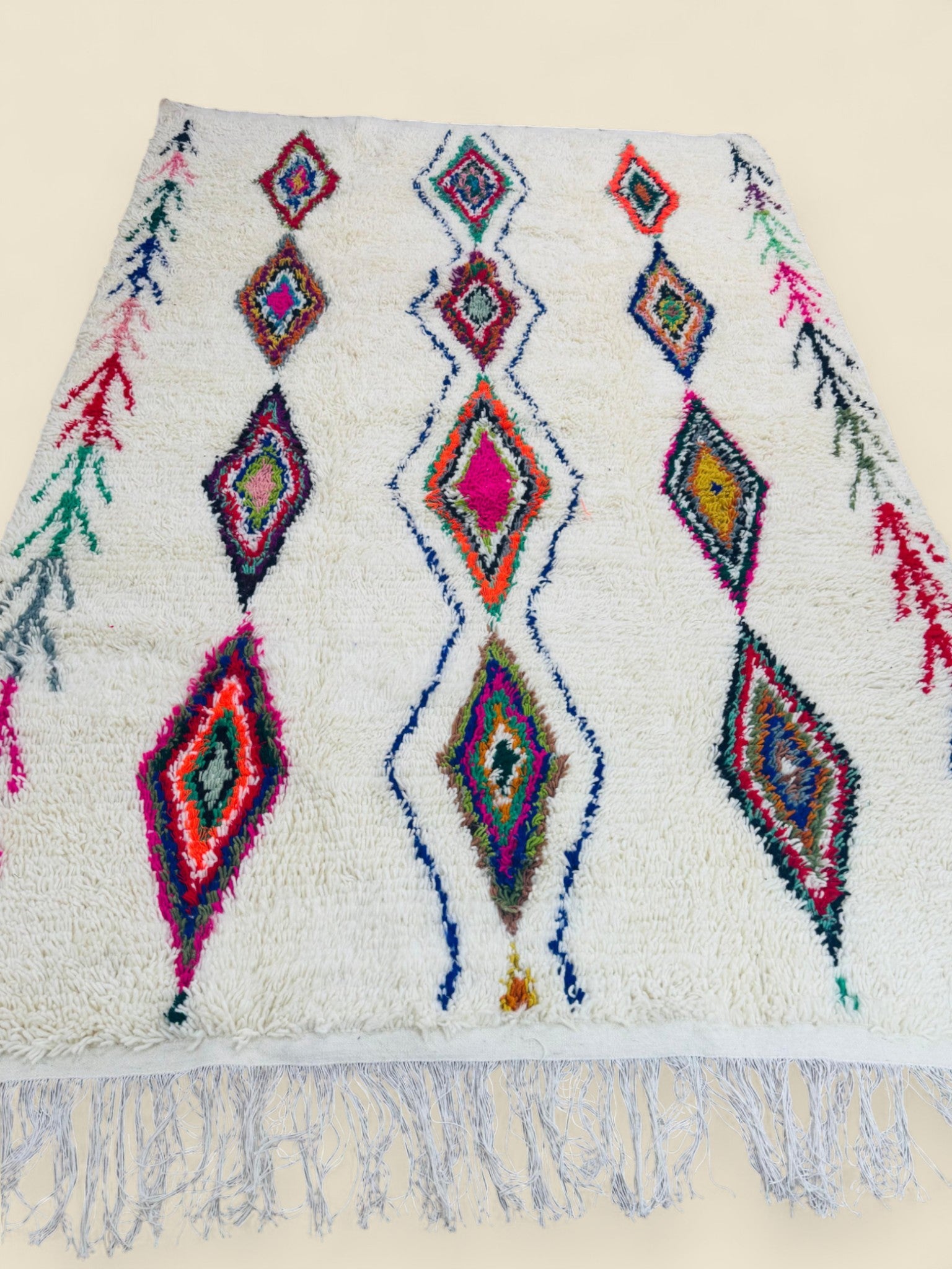 Handmade Tura Berber Rug – Bohemian Berber Style - We The Collective