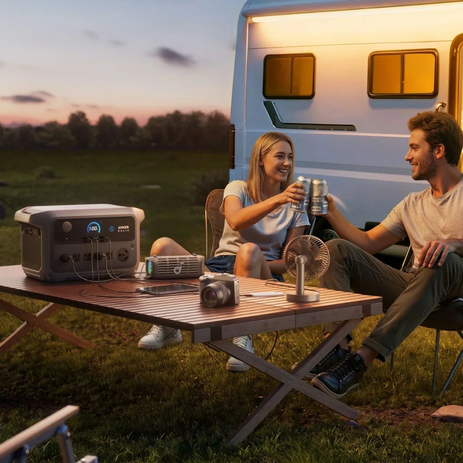 Anker SOLIX C2000 Gen 2 Portable Power Station | 2048Wh | 2400W | 800W Solar Input - OVERLANDERS Outfitter