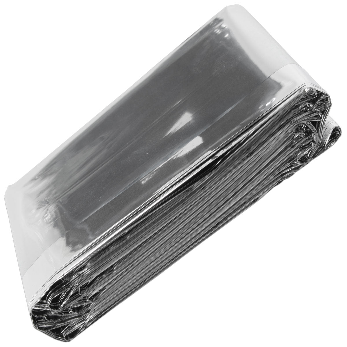 Lightweight Quakekits emergency Mylar blanket for survival, providing thermal shelter and warmth in first aid and emergency situations.