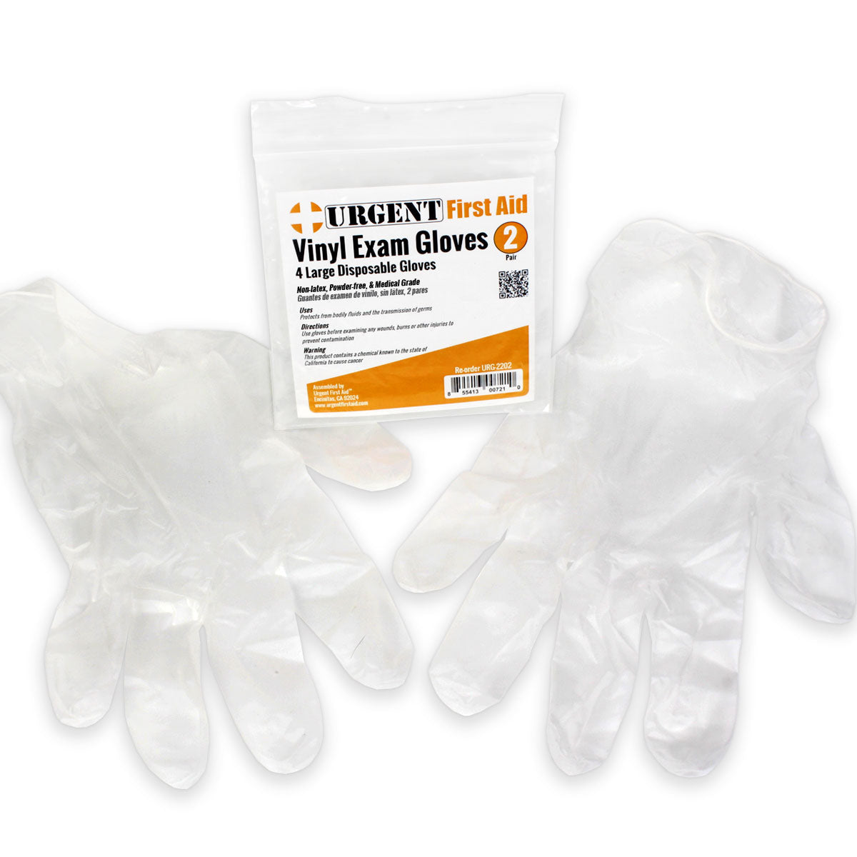 Disposable Gloves, Large, 2 Pair Per Bag - OVERLANDERS Outfitter