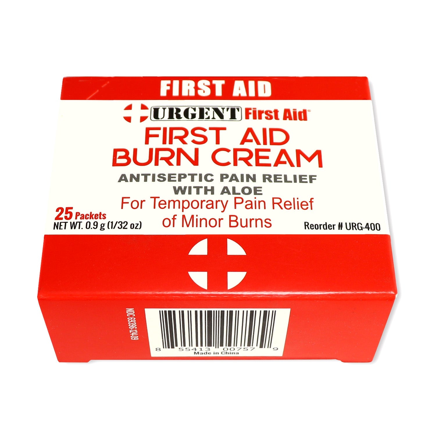 First Aid & Burn Cream .9gram, 25 Packets Per Box - OVERLANDERS Outfitter