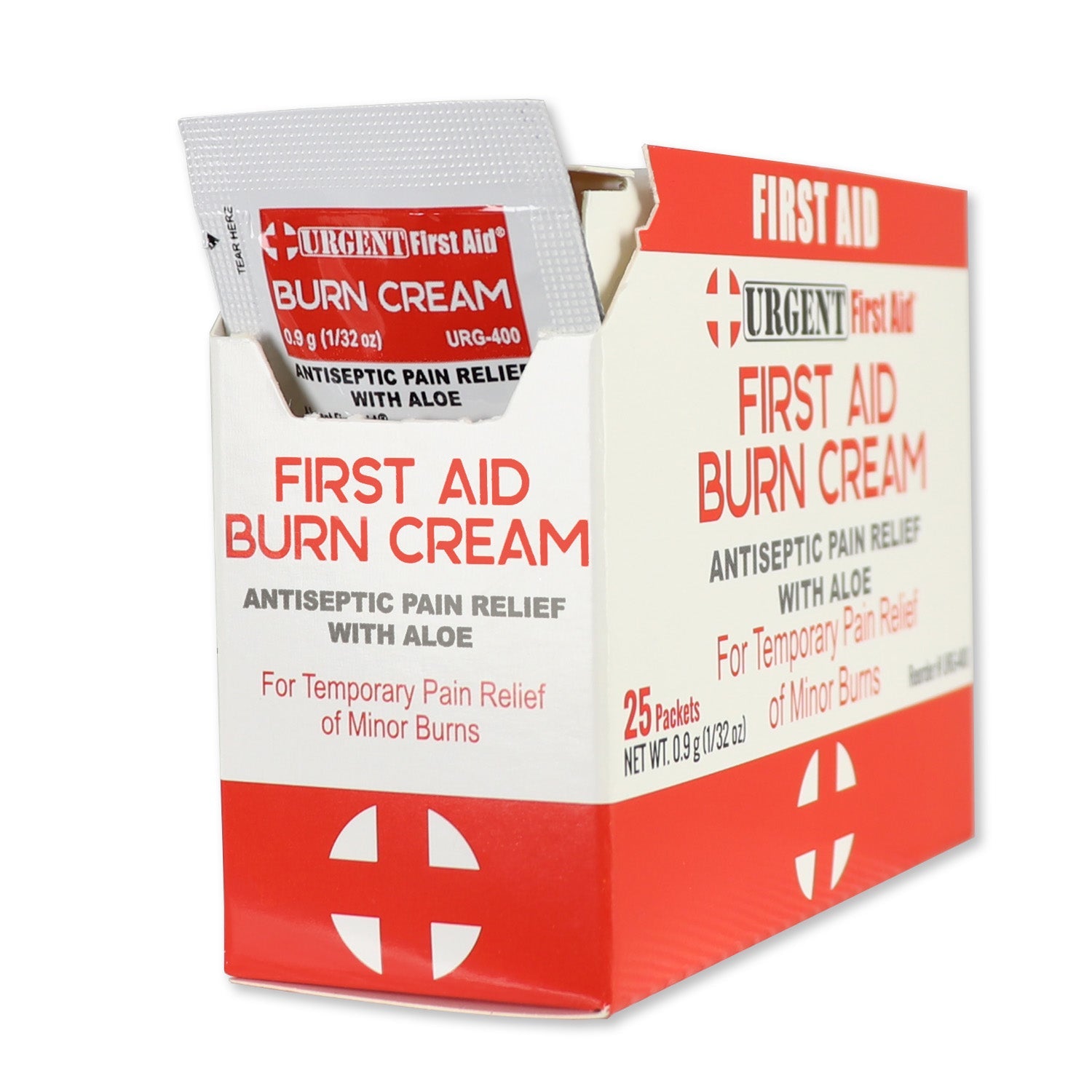 First Aid & Burn Cream .9gram, 25 Packets Per Box - OVERLANDERS Outfitter