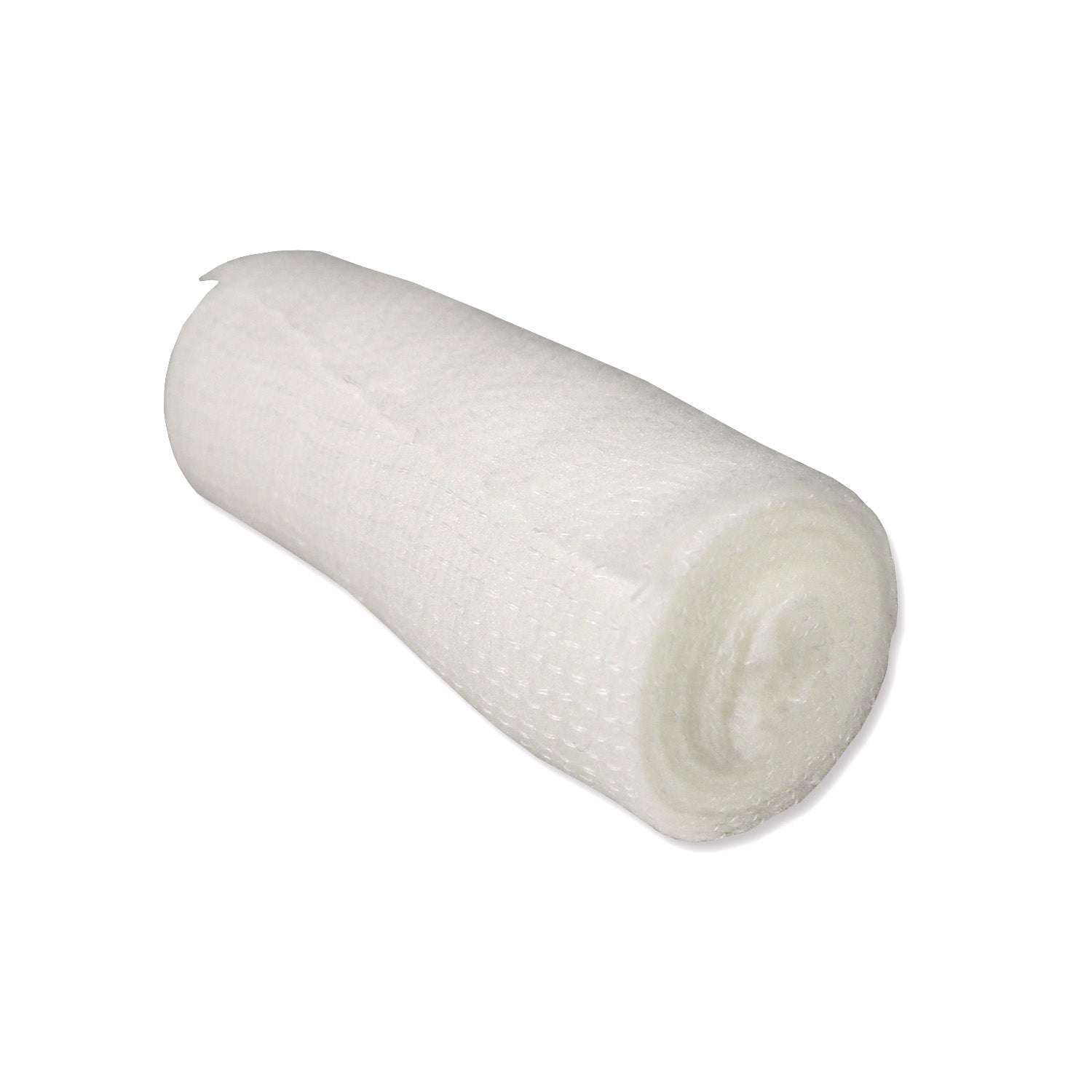 Conforming stretch gauze roll bandage, 3 x 4.4 yards, for wound wrapping and support, from quakekits.com.