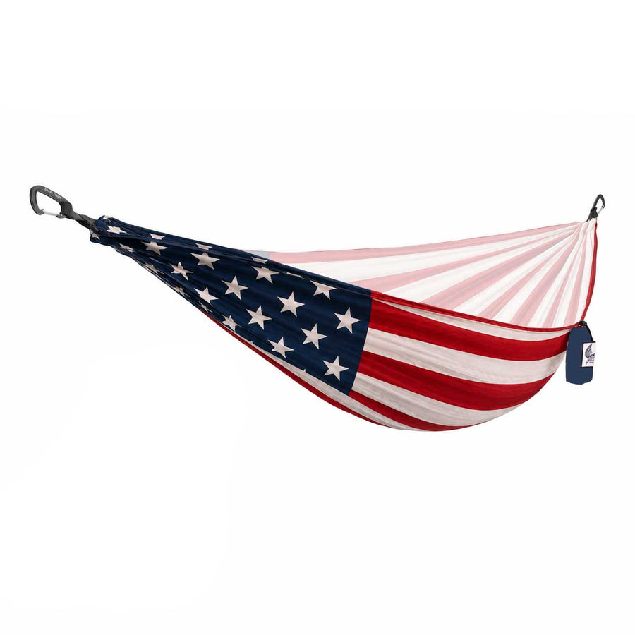 USA Flag Double Hammock with Straps | 250th Anniversary Edition - OVERLANDERS Outfitter