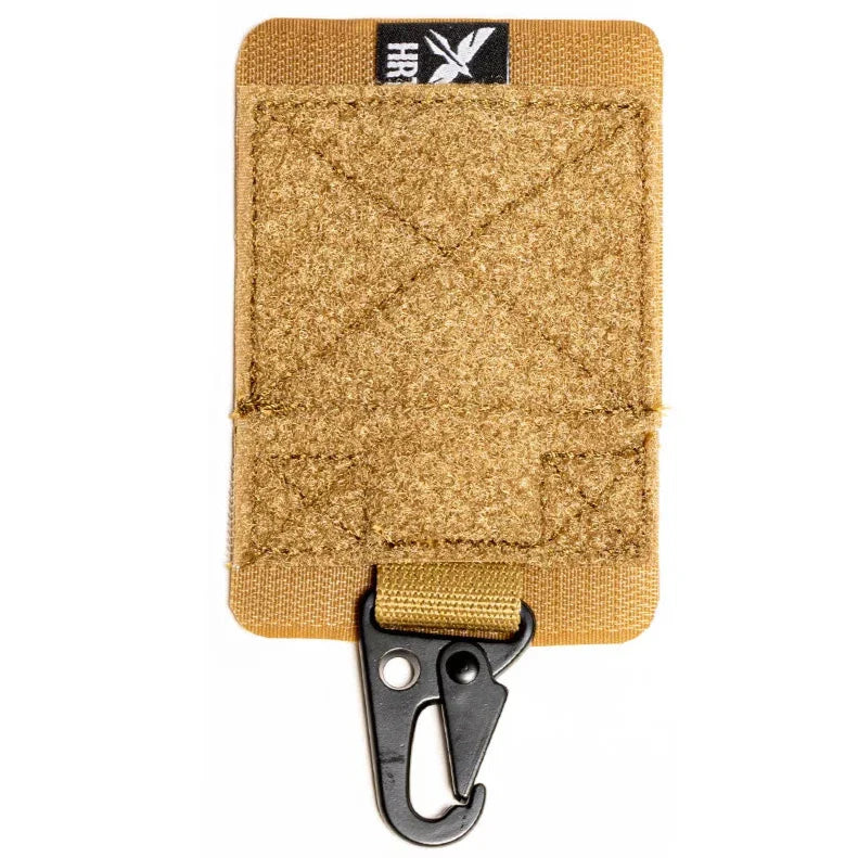 HCC Tactical universal glove hanger with multiple hooks for organizing gloves, made of durable metal material.